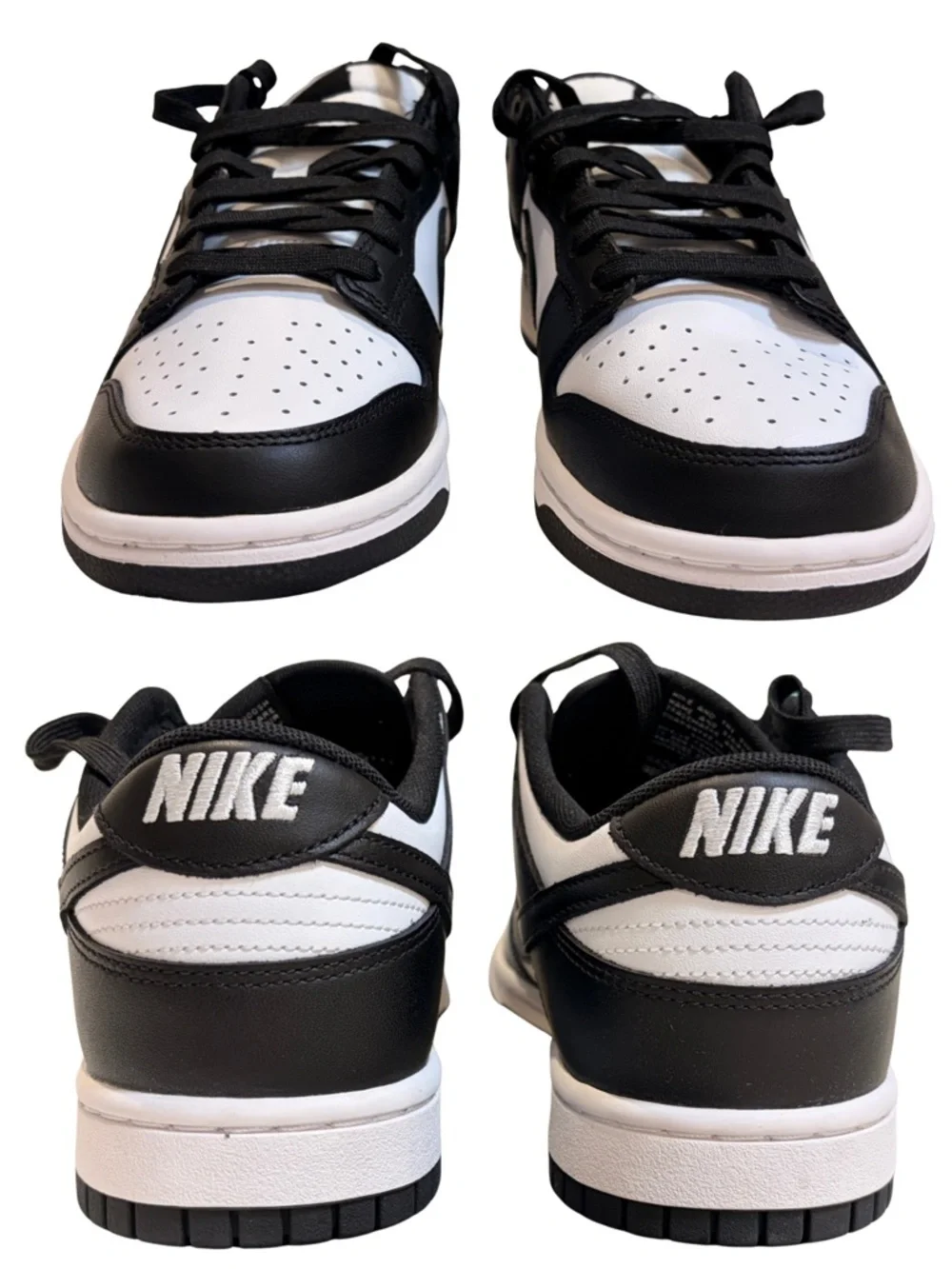 NIKE new 2021 Panda Dunk Low Retro Sneakers - Picture 8 of 17